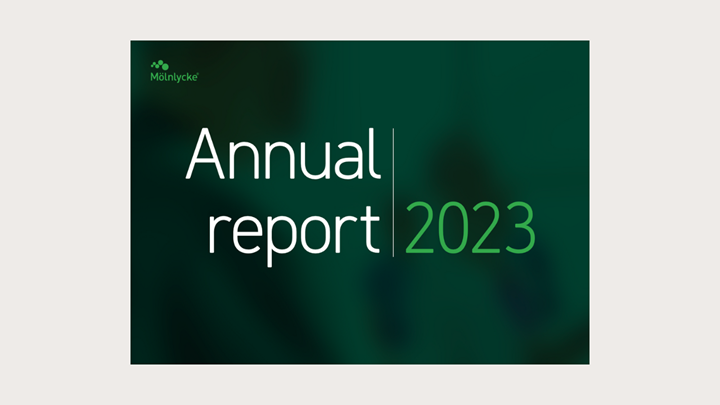 cover of Mölnlycke Annual Report 2023