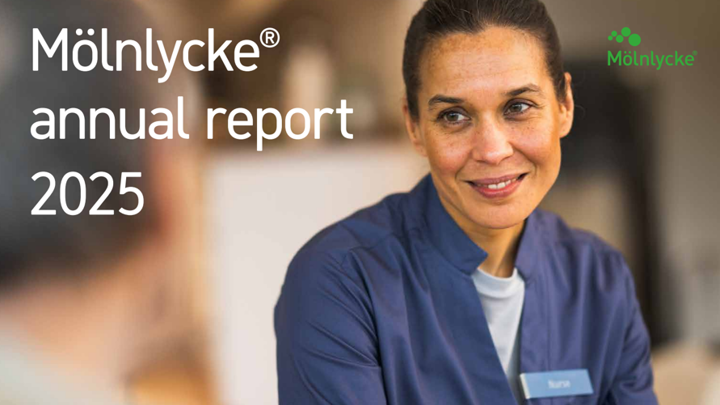 Mölnlycke annual report 2025 cover