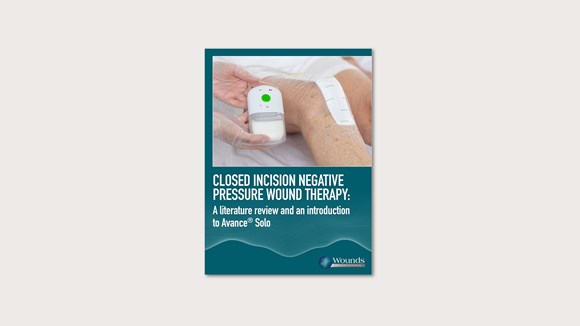 front page of Closed Incision Negative Pressure Wound Therapy article