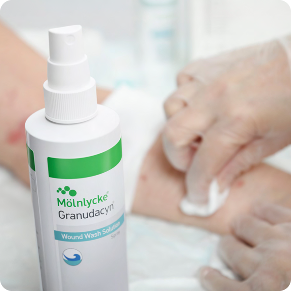 Granudacyn being applied