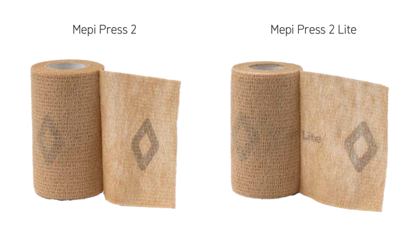 Mepi Press 2 Layer 2 - Brown Compression Bandage
