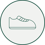 Can be worn with most footwear